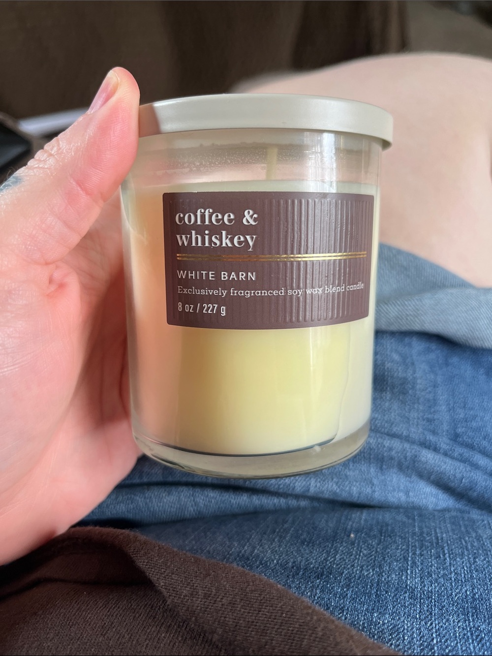 Bath and Body Works/White Barn Coffee & Whiskey Scented Candle